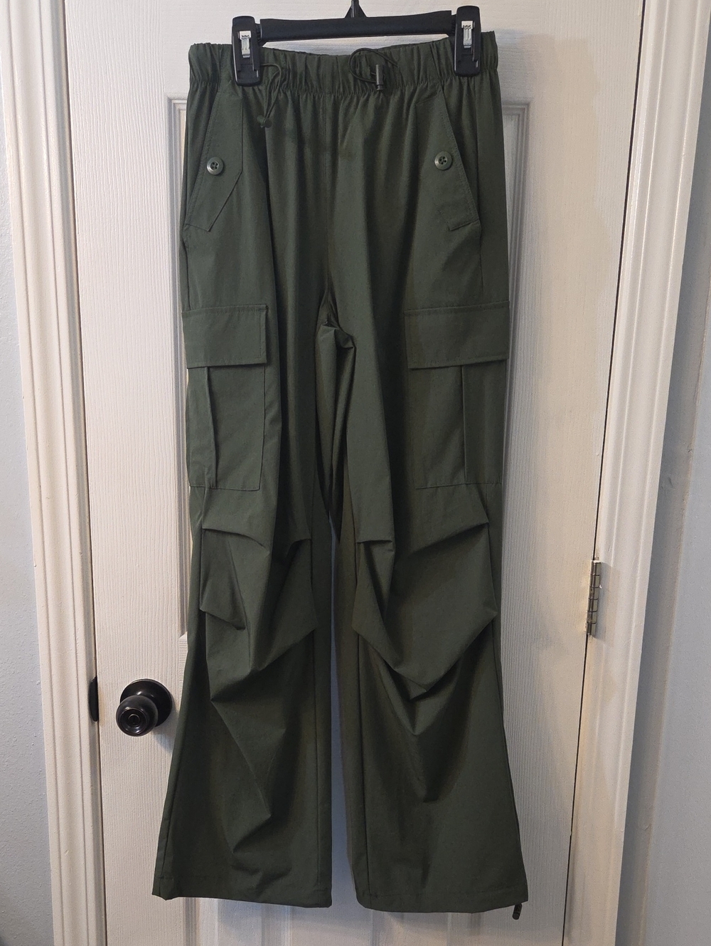 Womens Olive Green Cargo Pants